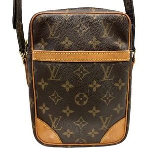 Louis Vuitton Brown Shoulder Monogram Bag Danube